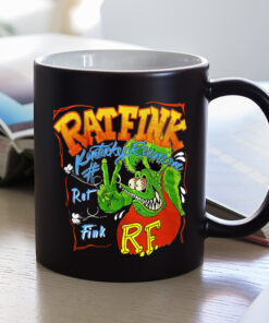 rat fink garage Mug