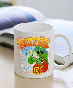 rat fink garage Mug 3