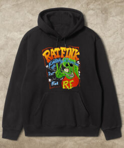 rat fink garage hoodie