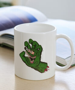 rat fink hand Mug 3