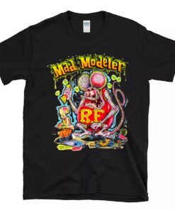 rat fink mad modeler T shirt