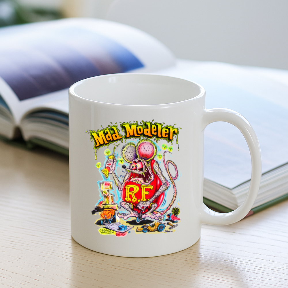 rat fink mad modeler Mug 3 rat fink mad modeler Mug 3