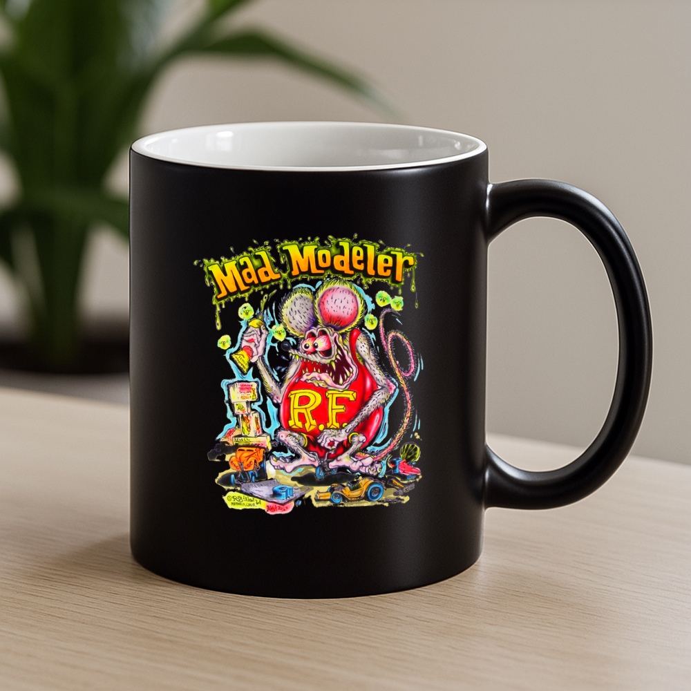 rat fink mad modeler Mug 4 rat fink mad modeler Mug 4