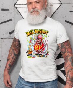 rat fink mad modeler WhiteShirt 2