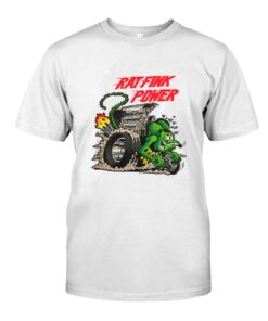 rat fink power T shirt 7 rat fink power WhiteShirt 1