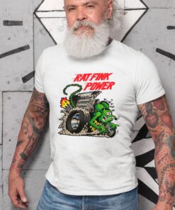 rat fink power T shirt 8 rat fink power WhiteShirt 2