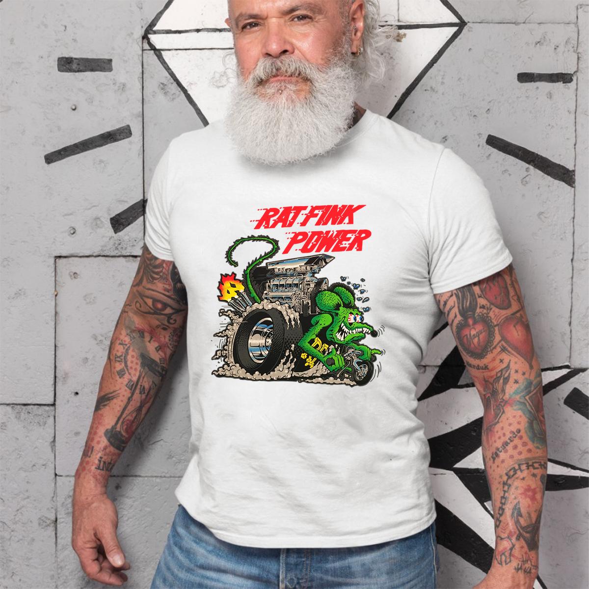 rat fink power T shirt 4 rat fink power WhiteShirt 2