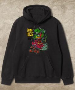 rat fink riding hogs and chasing chicks hoodie
