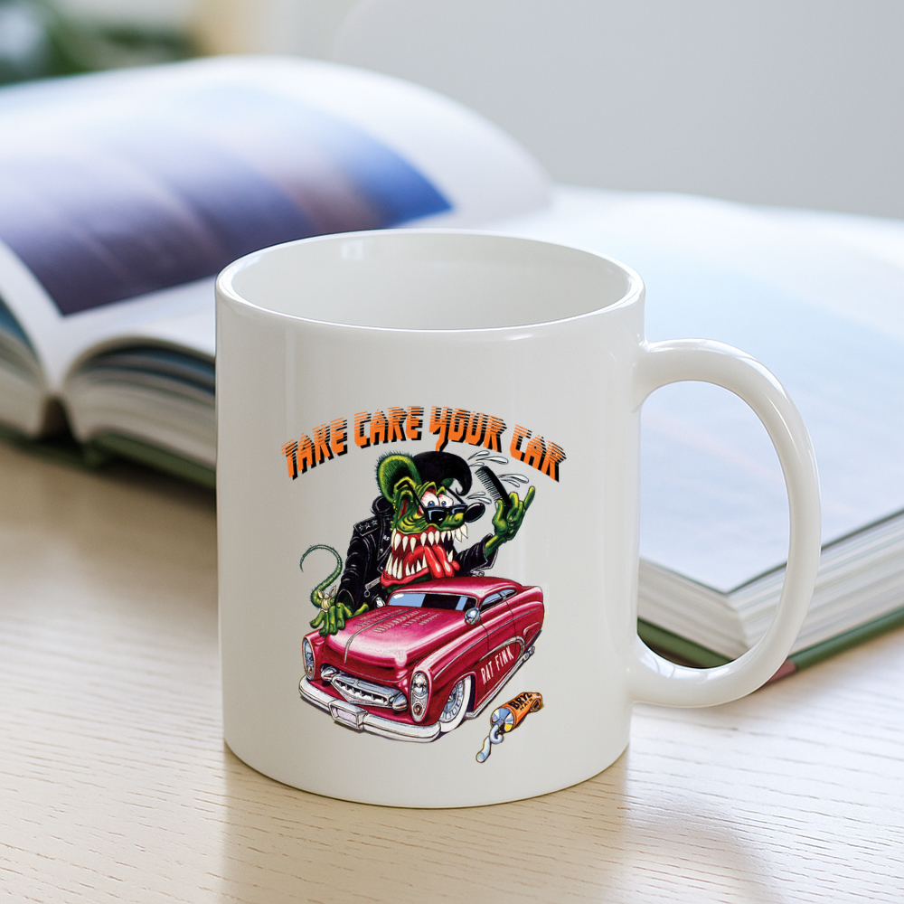 rat fink take care your car Mug 3 rat fink take care your car Mug 3