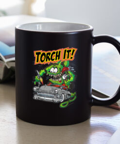 rat fink torch it Mug
