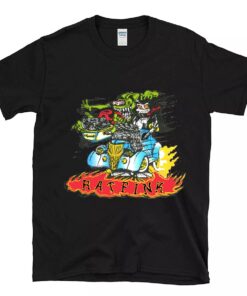 rat fink with Death T shirt