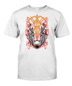 ratfink Flying eyeball hot rod WhiteShirt 1