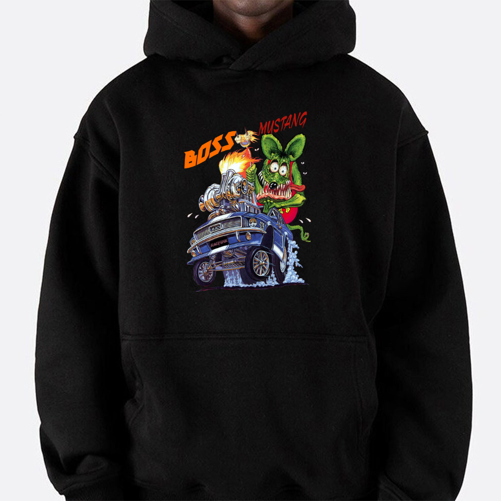 rat fink boss mustang hoodie 5 ratfink boss mustang hoodie 5