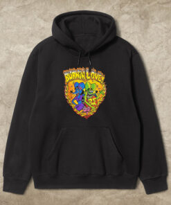 rat fink burn in love hoodie