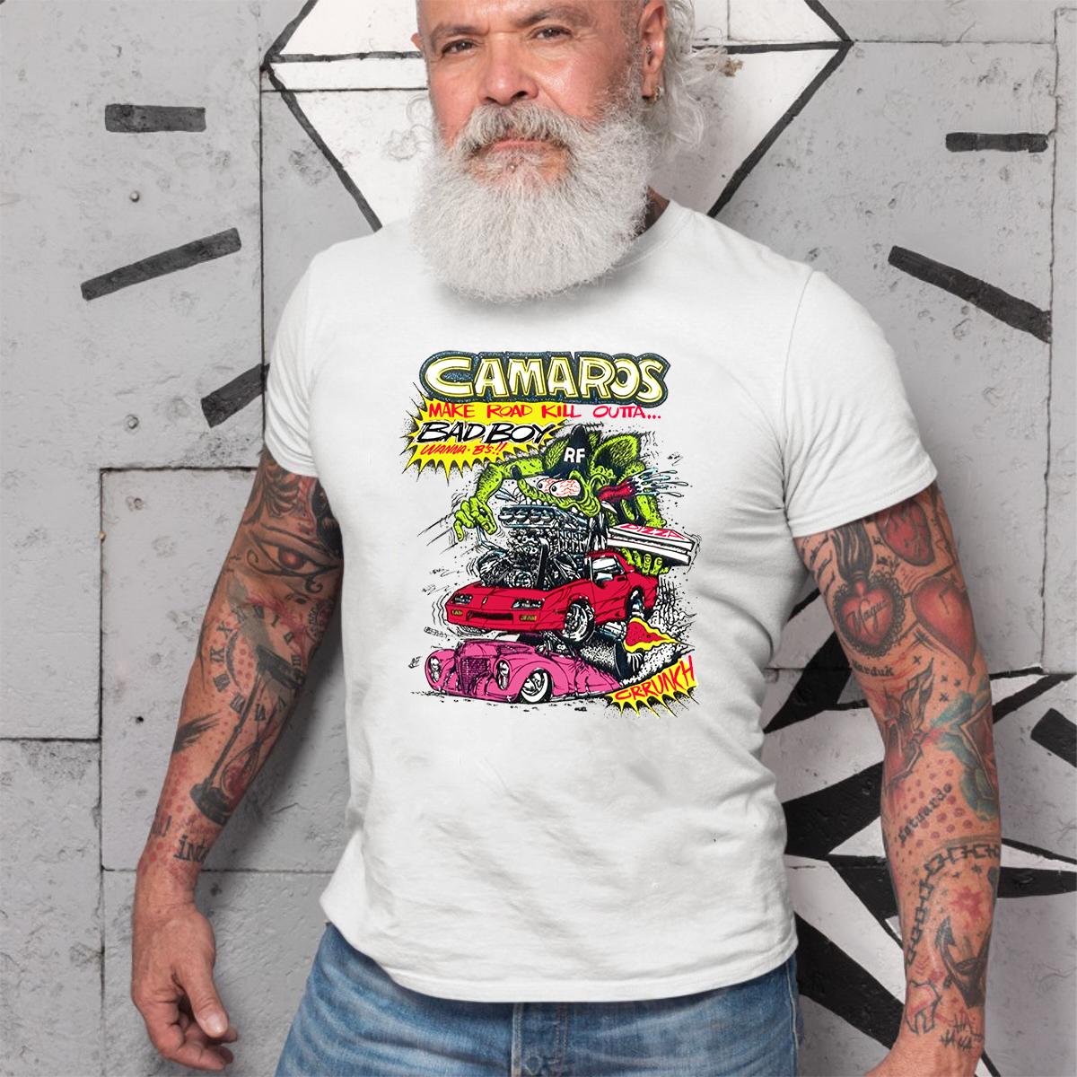 ratfink camaros T shirt 4 ratfink camaros WhiteShirt 2