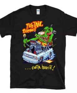ratfink fish tail burnout T shirt