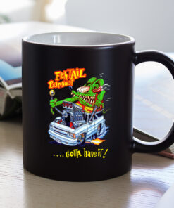 ratfink fish tail burnout Mug