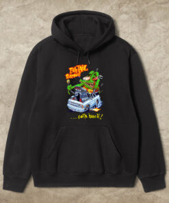 rat fink fish tail burnout hoodie