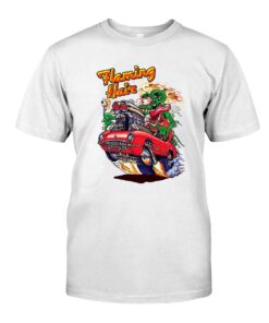 ratfink flaming hair T shirt 7 ratfink flaming hair WhiteShirt 1