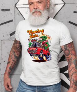 ratfink flaming hair T shirt 8 ratfink flaming hair WhiteShirt 2