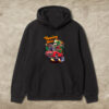 rat fink flaming hair hoodie
