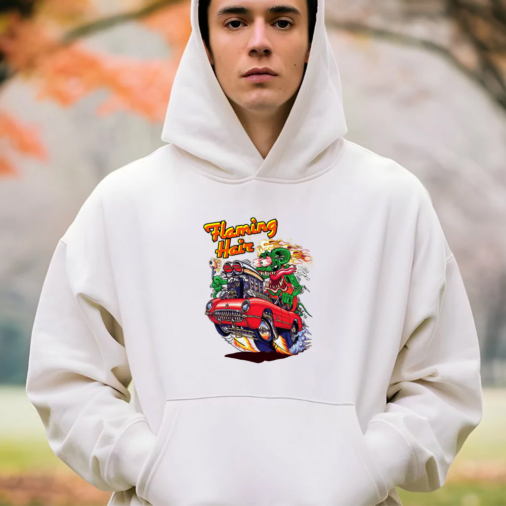 rat fink flaming hair hoodie 4 ratfink flaming hair hoodie 4