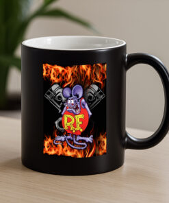 ratfink hot rod piston Mug 4