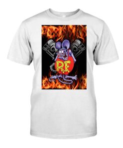ratfink hot rod piston WhiteShirt 1