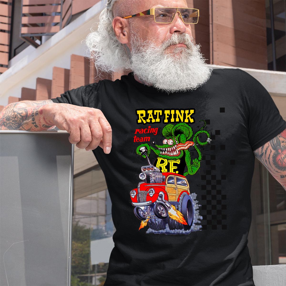 ratfink racing team T shirt 2 ratfink racing team BlackShirt 2