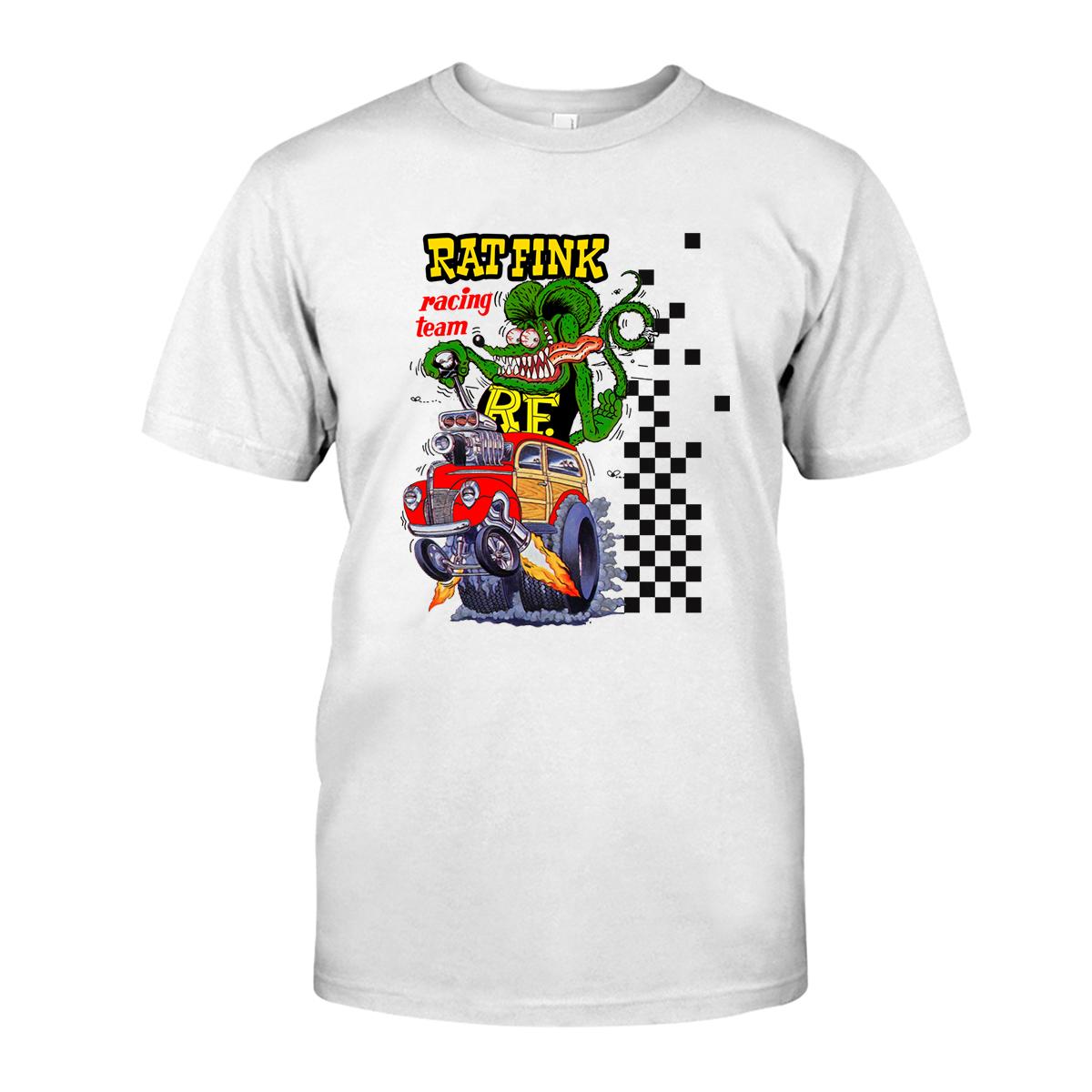 ratfink racing team T shirt 3 ratfink racing team WhiteShirt 1