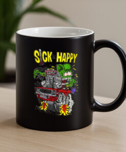 ratfink sick but happy Mug 4