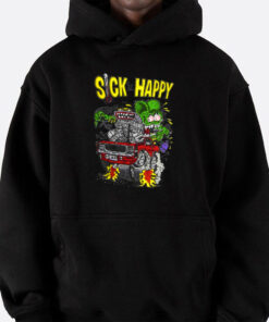 rat fink sick but happy hoodie 10 ratfink sick but happy hoodie 5