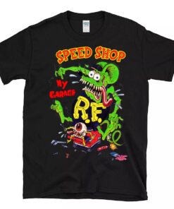 ratfink speed shop garage T shirt