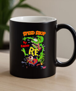 ratfink speed shop garage Mug 8 ratfink speed shop garage Mug 4