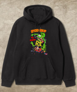 rat fink speed shop garage hoodie