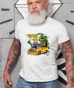 speed go rat fink T shirt 8 speed go rat fink WhiteShirt 2