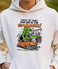 the house is your the garage is mine hoodie 3