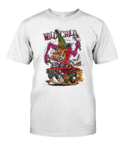 wild child rat fink WhiteShirt 1