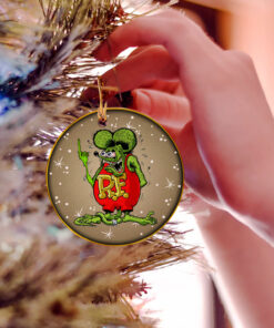 Rat Fink Hot Rod Ornament Gift 11 Rat Rod Fink Ornament 28